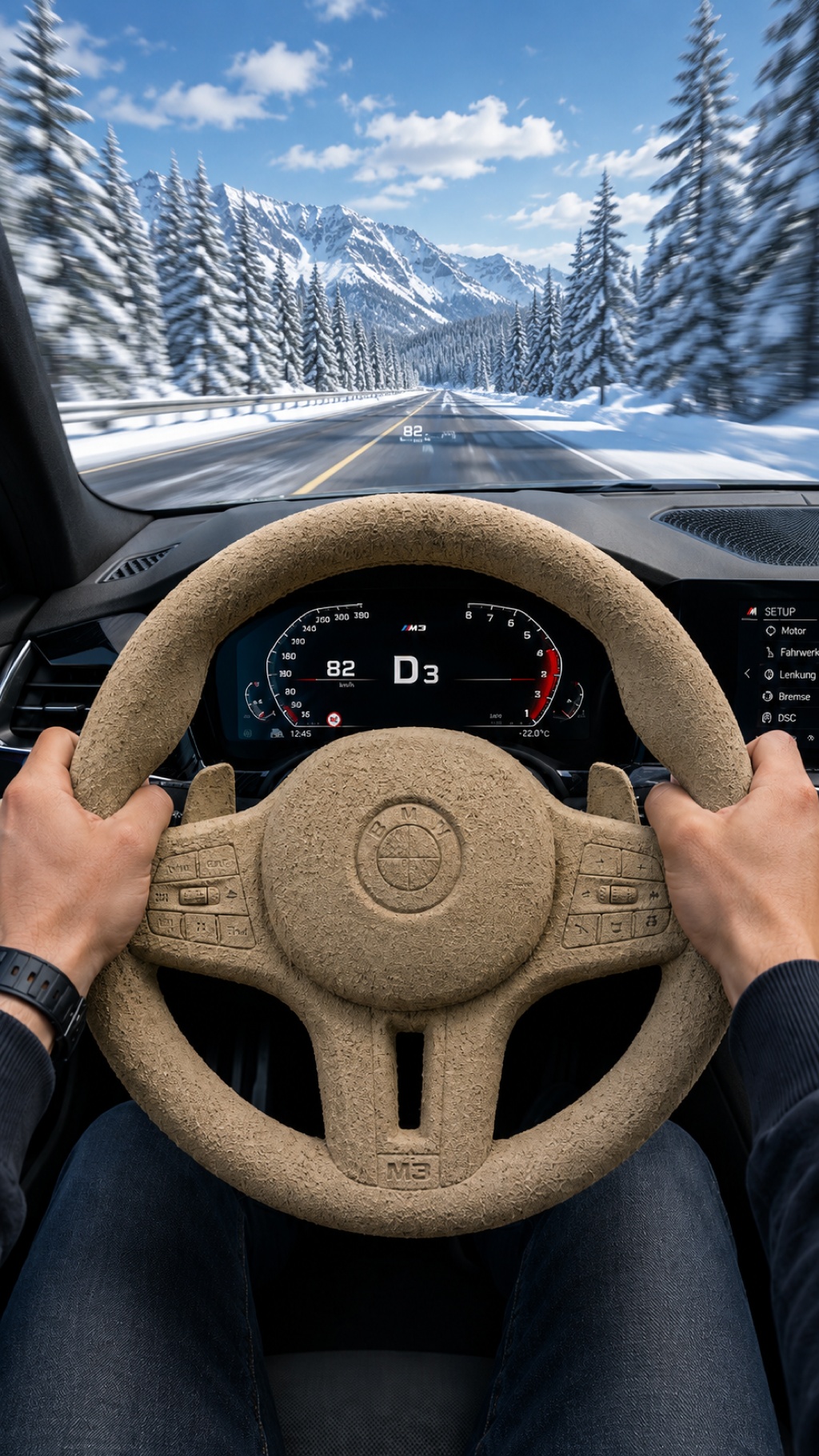 Alpine Snow Blizzard